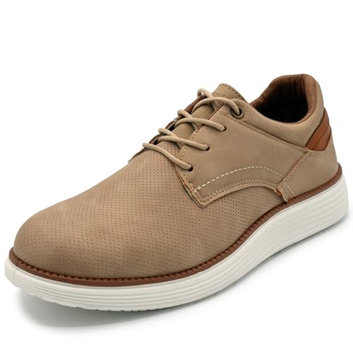 AKADEMIKS Mens Dayton Oxford, Comfortable Footwear for Formal and Casual Wear