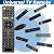 2 PCS Universal TV Remote Control with Light-Up-Button Compatible with LG, Samsung, Philips, Panasonic, Sharp TCL, Vizio, Sony, Sanyo, Toshiba, Insignia, Hisense, JVC, RCA Brand LCD LED 3D TV Remote