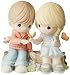 Precious Moments,  You Give Me Butterflies, Bisque Porcelain Figurine, 144010