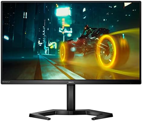 Philips Computer Monitors Momentum 24M1N3200VL 24″ Gaming Monitor, Full HD @ 165 Hz, 1 ms Response Time, AMD FreeSync Premium, 4-Year Advance Replacement, Black