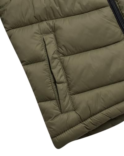 Image of URBAN REPUBLIC Boys Puffer Jacket - Packable Warm Insulated Hooded Boys Winter Coat with Pockets (Sizes 4-20)