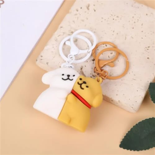 Image of GEOCARTER Teddy Bear Keyring | Cute Keychain for Bags & Keys
