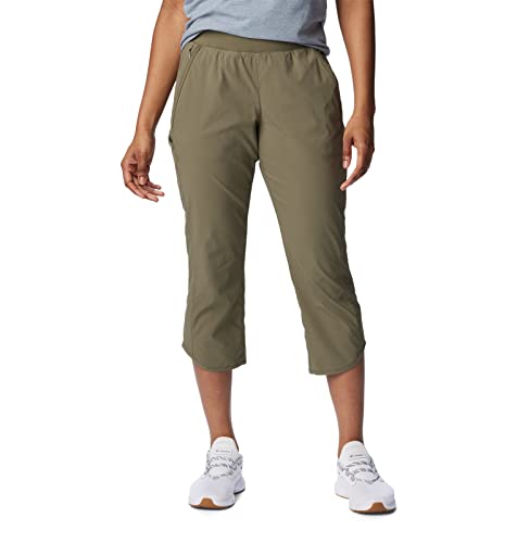 Pantalones para Senderismo Mujer Columbia Leslie Falls Capri Cortos Ligero Transpirable