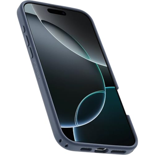 Image of OtterBox iPhone 16 Pro Max Symmetry Series Case - High Desert Marble - - Ultra-Thin, Sleek iPhone Case, Protective iPhone Case with Blue, Gray & Brown Marble Design