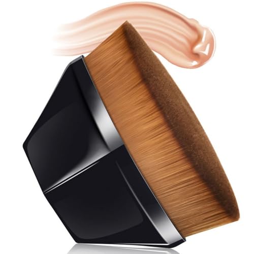 Descubra a Elegância e o Desempenho com o KIKO Milano Face Brush 04 Stippling 4 Pincel Mágico Hexagonal para Maquiagem, Base Flawless, Com Capa, ...