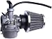 ATV Carburetor PZ19 with Fuel Filter and 35mm Air Filter for 50cc 70cc 90cc 110cc 125cc ATV Dirt Pit Bike Taotao Honda CRF Go-Kart Carb SUNL
