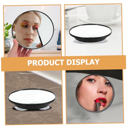 Miroir grossissant de maquillage minkissy à ventouse stable et net
