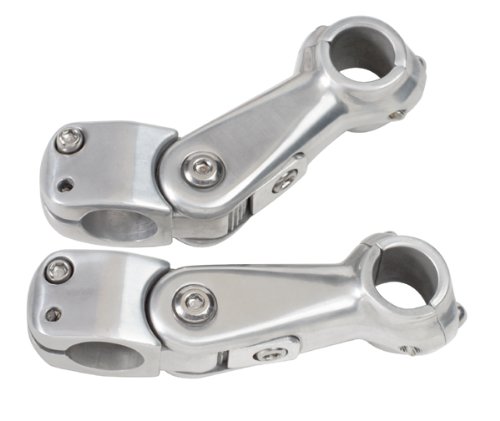 Tige Avenir angle réglable argent 110mm avec inclinaison personnalisable