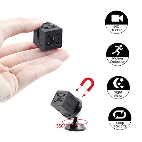 Preisvergleich Produktbild Mini Kamera HD TANGMI Kleine Kamera Überwachungskamera Mikro Sicherheit Kamera Kindermädchen-Kamera mit Bewegungserkennung Nachtsicht