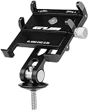 GUB Bicycle Phone Mount on Fork Stem, CNC Aluminum Bike Phone Holder Adjustable Phone Mount for Bike