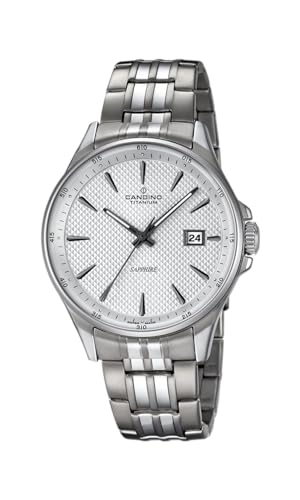 Candino Reloj Hombre C4606/A Titanium Caja de Titanio Gris Correa de Titanio Gris