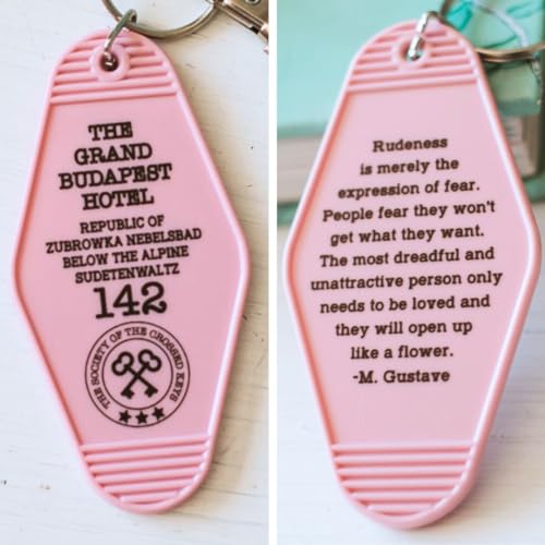 Chillkat Vintage Hotel Motel Keychain