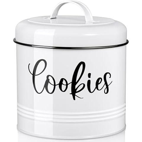 DAYYET 1 Gallon Farmhouse Cookie Jar Cover