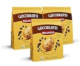 3X BaIocco Biscotti Gocciolotti Frollini con Gocce di Cioccolato 700g