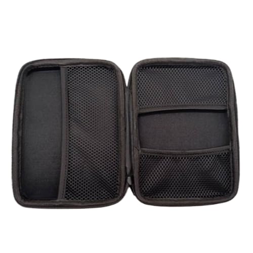 Jipemtra Eva Case Empty First Aid Empty Pouch Hard Case Red Medical Bag for Home Health Emergency First Responder Camping Outdoors Business (Black bb)