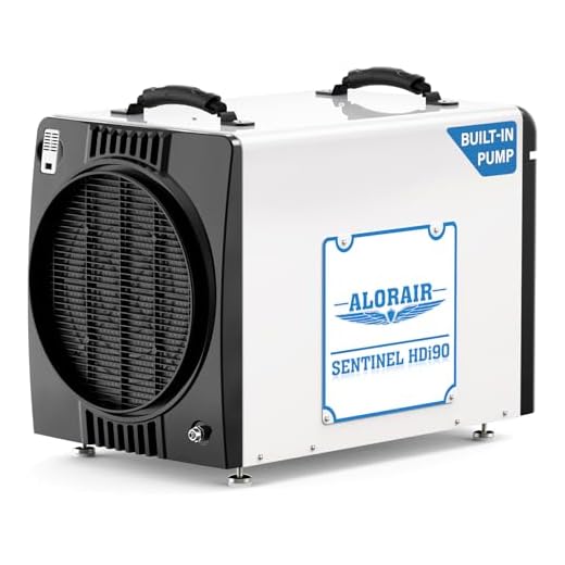 AlorAir Duct-able Version Basement/Crawl Space Dehumidifiers 198 PPD Commercial Industrial Dehumidifier with Pump & Drain Hose, Energy Star Listed, Auto Defrosting, 5 Years Warranty, Whole Homes
