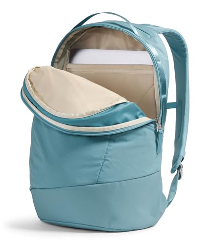 Image of The North Face Women's Isabella 3.0 Backpack | Everyday Travel Bag with 16 inch Laptop Sleeve, Water-Repellent Finish, Women-Specific Fit, Blue Eclipse Light Heather /TNF White, One Size