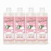 Rebel Green 853430006230 Super Deluxe Dish Soap, Pink Lilac (Pack of 4)
