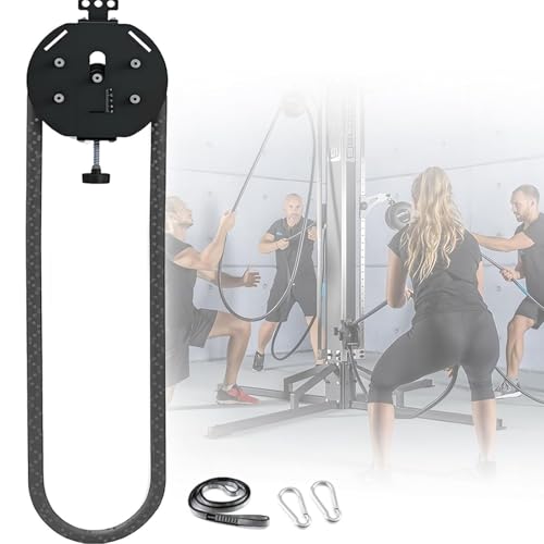 Máquina de escalada de cuerda suspendida ajustable para fuerza de las extremidades superiores, capacidad de carga de 330 libras, resistencia máxima de 30 kg, entrenador de fitness en casa