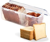 Lock & Lock Classic Rectangular Bread Bin with Divider