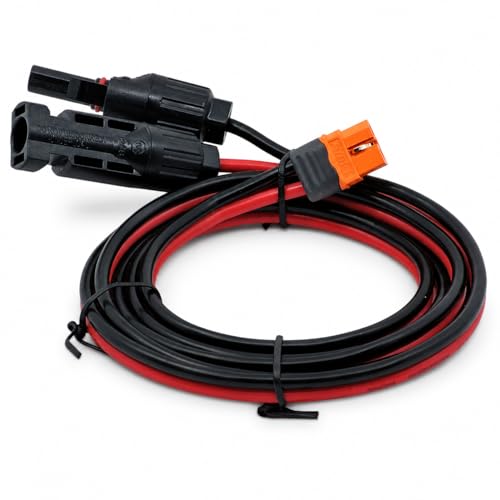 UMikke MC4 to XT60i ソーラー充電ケーブル 12AWG 13A 1.5m 太陽光パネル から ポータブル電源 変換アダプター