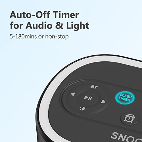 Reacher A1 Bluetooth Dual Alarm Clock With Stereo Sound, Dimmable Digital Display, 7 Ringtones, Ambient Nightlight, Auto-Off Timer, Outlet Powered For Bedroom #TOP5