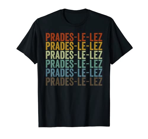 Prades-le-Lez Ville Retro T-Shirt