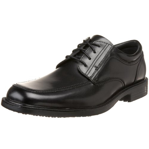 Dockers Men's Brigade Slip-Resistant Oxford,Black,9.5 M US