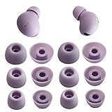 Silicone Ear Tips for Galaxy Buds 2 Pro Replacement Ear Tips for Samsung Galaxy Buds 2 Pro Earbuds 6 Pairs LMS Purple