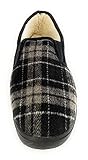  Alpargatas,Zapatillas de casa Unisex (Negro, Numeric_43)