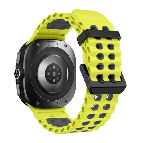 Bracelet Galaxy Watch Ultra 47mm anti-transpiration PURYN en silicone pour le sport