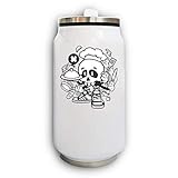 Bassa conduttività termica Chef Skull Home Cook Funny Graphic Thermal Beverage Can Thermos