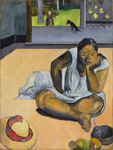 La femme maussade Paul Gauguin tableau sur toile esthétique pour sublimer l'esprit de la chambre