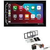 Universal Media Moniceiver, Bluetooth-Freisprecheinrichtung und Audiostreaming, kompatibel mit Wireless Apple CarPlay & Android Auto