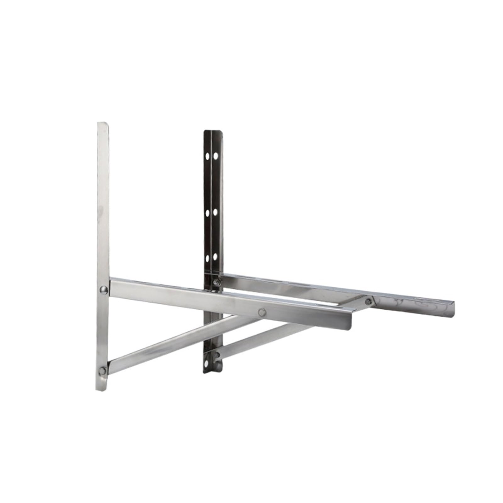 IEOWY Thickened Air Conditioner Bracket Outdoor Ac Holder Support Bracket For External Unit Easy Install Firm Stable Silver