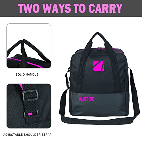 AUMTISC Bolsa De Esquí Y Barco Combinada Y Acolchada para 1 Par De Botas Con Longitud Ajustable Hasta 200 Cm - imagen 7