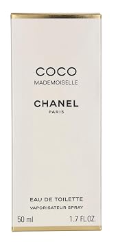 Coco Mademoiselle by Chanel for Women, Eau De Toilette Spray, 1.7 Ounce
