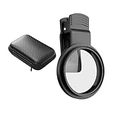 Installation facile : ce filtre est équipé d'une pince facile à utiliser qui vous permet de l'installer rapidement sur l'objectif de votre téléphone portable sans aucun outil