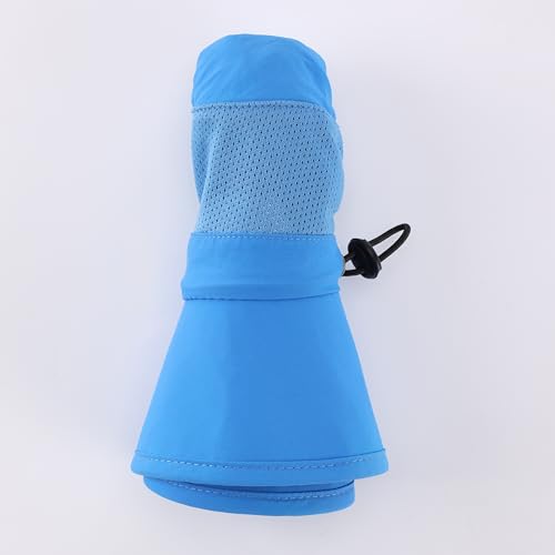 Image of Home Prefer UPF50+ Kids Girls Boys Sun Hat Wide Brim Fishing Hat with Neck Flap Adventure Beach Safari Sun Protection Cap