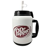 64 Oz Insulated Dr Pepper Mug - Large Travel Mug