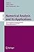 Numerical Analysis and Its Applications: Third International Conference, NAA 2004, Rousse, Bulgaria, June 29 - July 3, 2004, Revised Selected Papers (Lecture Notes in Computer Science, 3401)