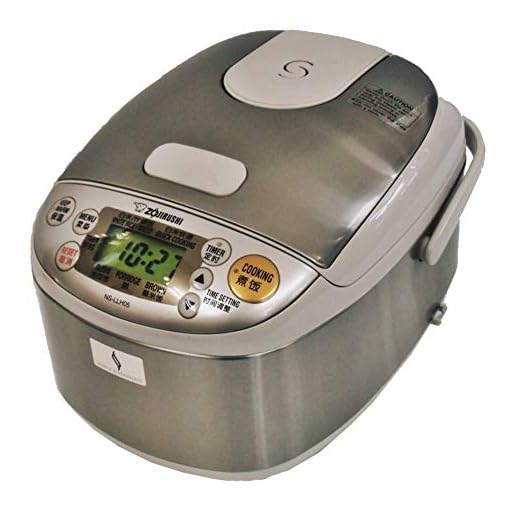 Mikrodator riskokare NS-LLH05-XA [AC220-230 V% bomull – 50/60 Hz tillägnad Zojirushi Ubersee 0,54 l (3 go) matlagning