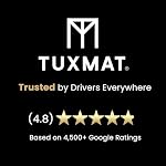 TuxMat Essential for Tesla Model 3 Floor Mats (2024-2026) – Custom-fit | Excellent Coverage and Protection, Sleek, Durable, Easy-Clean | 1st & 2nd Rows