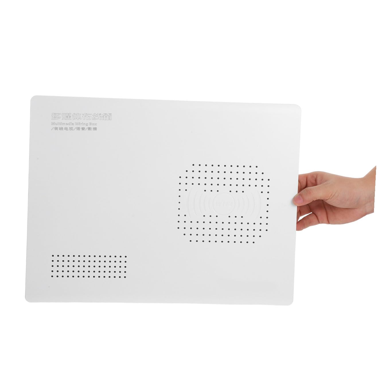 Gabinete de cables de pared: Sistema de gestión de cableado integrado - Caja de conexiones oculta para cables de alimentación de red y AV