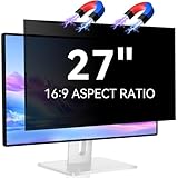 [Matériau de haute qualité – Vision confortable sans éblouissement] Le protecteur d'écran IPROKKO 27 pouces est fabriqué à partir de matériaux japonais de haute qualité avec une surface mate qui réduit considérablement l'éblouissement et les reflets. Cela permet une vision HD claire même en plein soleil ou en plein soleil. Il protège également efficacement contre les rayures et les traces de doigts, préservant ainsi l'écran de votre moniteur.