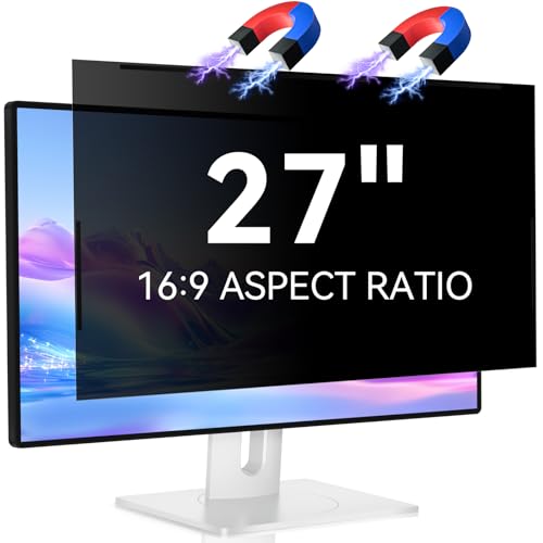 Filtre écran anti-espion amovible 27 pouces 16:9 pour ordinateur PC