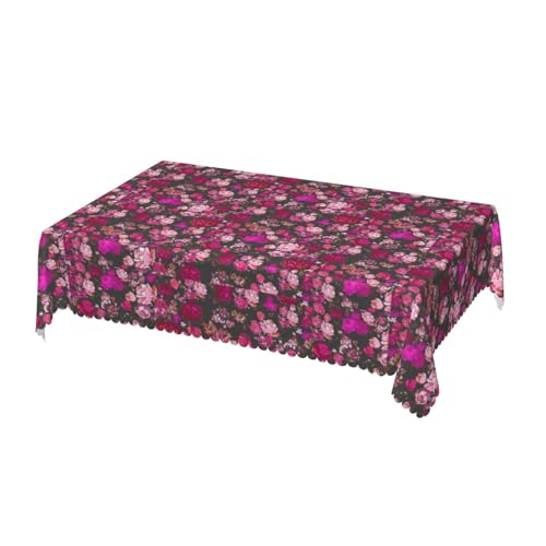 �e�[�u���N���X �����` ���B���e�[�W�t���[�����z�b�g�s���N�`���R�[�� �e�[�u���J�o�[ �k�� ���� �h�� �h�� ����h�~ �������ȒP ������� Table Cloth 137x183cm