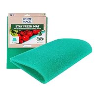 White Magic Stay Fresh Mat for Fruit and Vegetable (1),Green