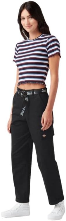 Dickies Women's Relaxed Fit Cropped Cargo Pants - Image 6