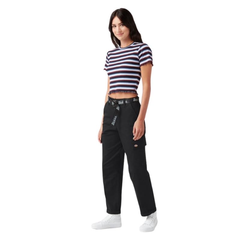 Image of Dickies Women's Relaxed Fit Cropped Cargo Pants